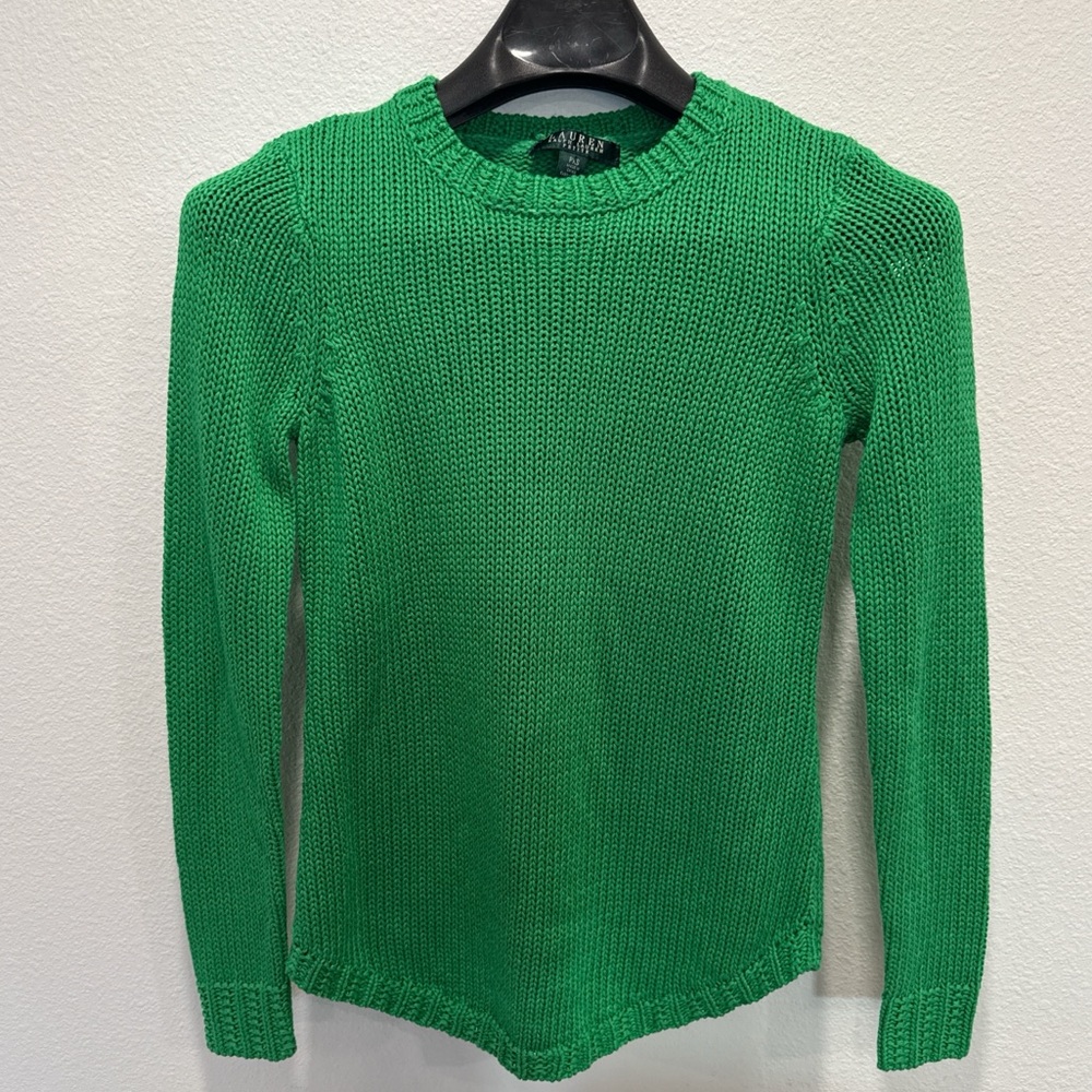 🟢 Lauren Ralph Lauren | Petite XS | Kelly Green | Like New Condition
